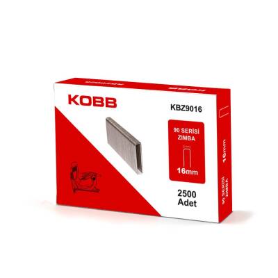 KOBB KBZ9016 16mm 2500 Adet 90 Serisi Ağır Hizmet Tipi Zımba Teli - 3