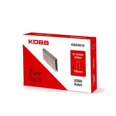 KOBB KBZ9019 19mm 2500 Adet 90 Serisi Ağır Hizmet Tipi Zımba Teli - 3