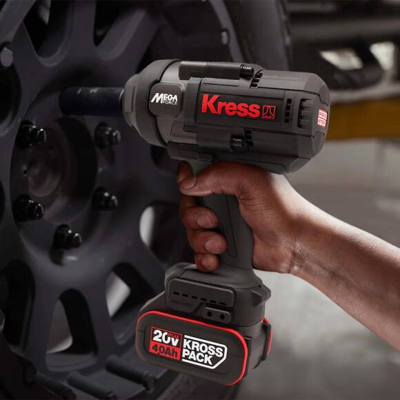 Kress KUB33.91 20Volt 1300Nm Kömürsüz Profesyonel Şarjlı Somun Sıkma (Akü Dahil Değildir) - 8