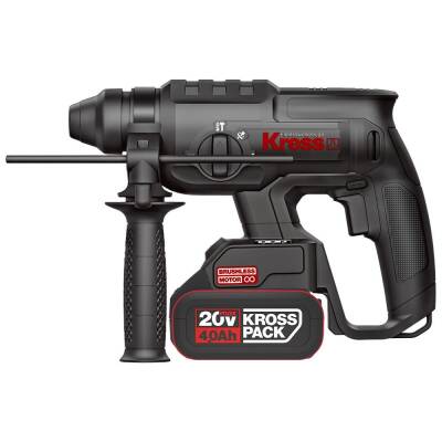 Kress KUC60.2 20Volt 4.0Ah. 2.0J Li-ion Çift Akülü Kömürsüz Profesyonel SDS-Plus Pnömatik Kırıcı/Delici - Kress (1)