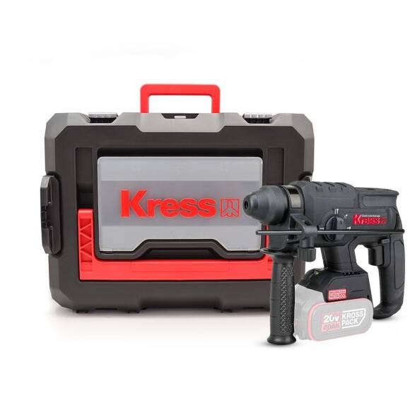 Kress KUC60.91 20Volt 2.0J Kömürsüz Profesyonel SDS-Plus Pnömatik Kırıcı/Delici (Akü Dahil Değildir) - 1