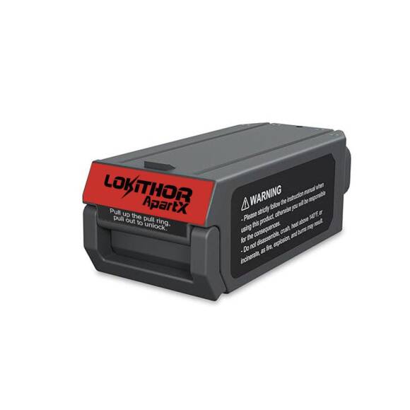 Lokithor LIFE 12.8Volt LiFePo4 2500A Takviye Gücü APARTX ile Uyumlu Yedek Akü - 2