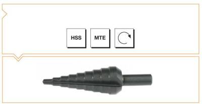 Makina Takım B00314010120 HSS 9 Kademeli Sac Delme Matkabı 4-20 mm - Makina Takım Endüstri