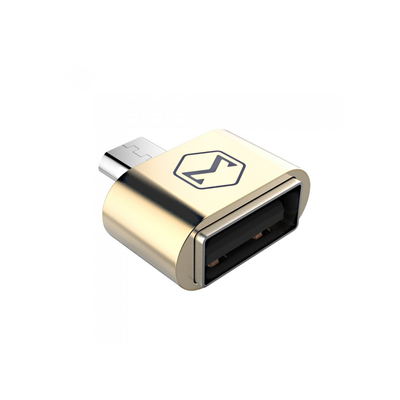 Mcdodo OT-0972 Micro to USB 2.0 Adaptör Gold - 1