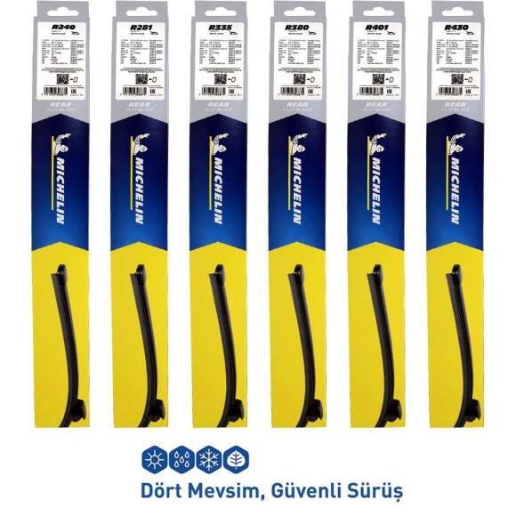 Michelin EASYCLIP™ MCR281 28CM 1 Adet Universal Muz Tipi Arka Silecek - 9