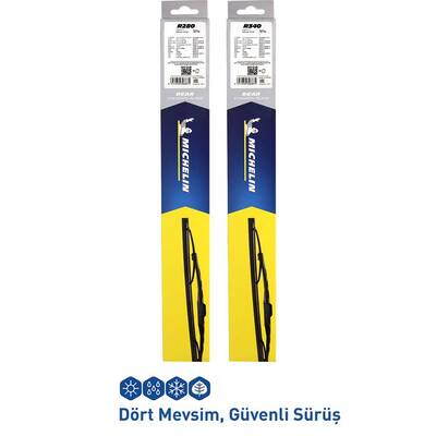 Michelin Rainforce™ MCR340 34CM 1 Adet Universal Telli Arka Silecek - 3