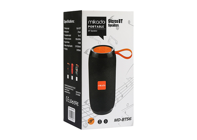 Mikado Md-BT56 Kamuflaj Desenli Bluetooth Usb Aux Tf Card 3.7 V 1200maH Taşınabilir Speaker - 5