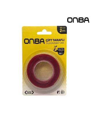 Onba Bant 18 mm x 2 yrd Çift Taraflı Montaj Bandı - Onba