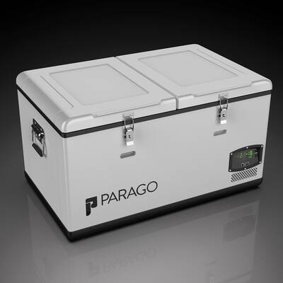 Parago PG75 12/24Volt 75 Litre Çift Bölmeli Outdoor Kompresörlü Oto Buzdolabı - Parago (1)