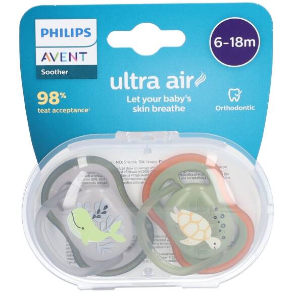 Philips Avent Ultra Air Emzik 6-18 Ay 2li SCF085-60 - 2