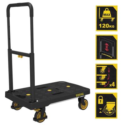 STANLEY FATMAX FX712 120Kg Profesyonel Katlanabilir Paket Taşıma Arabası - Stanley (1)