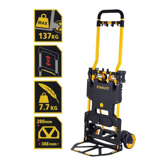 Stanley FT585 70/137Kg Çok Fonksiyonlu Katlanır El Arabası - 2