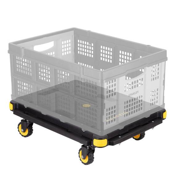 STANLEY PC532B 137kg 62x45cm Dört Tekerli Çekme Kollu Yük ve Paket Taşıma Arabası + FT505 Çok Amaçlı Taşıma Sepeti - 9