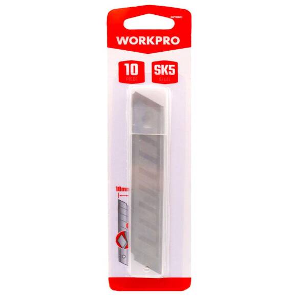 WORKPRO WP212002 18MM 10’Lu Maket Bıçağı Yedeği - 6