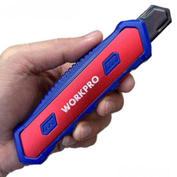 WORKPRO WP212015 18MM Ağır Hizmet Alüminyum Kasa Maket Bıçağı - 5