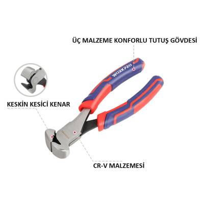 WORKPRO WP231147 160MM Profesyonel Tepe Keski - Fırsat Ürünü (1)