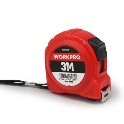 WORKPRO WP261002 3Mx16mm Beyaz Çelik Şerit Metre - Fırsat Ürünü