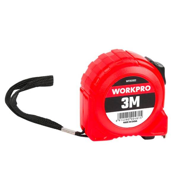 WORKPRO WP261002 3Mx16mm Beyaz Çelik Şerit Metre - 4