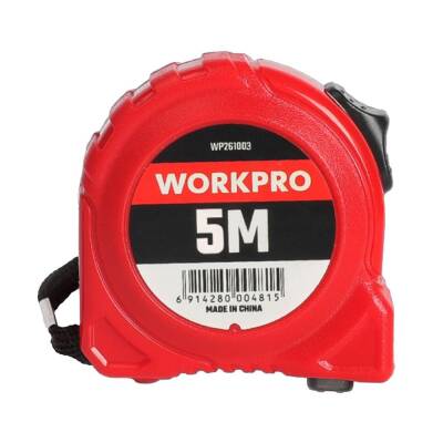 WORKPRO WP261003 5Mx19mm Beyaz Çelik Şerit Metre - Workpro (1)