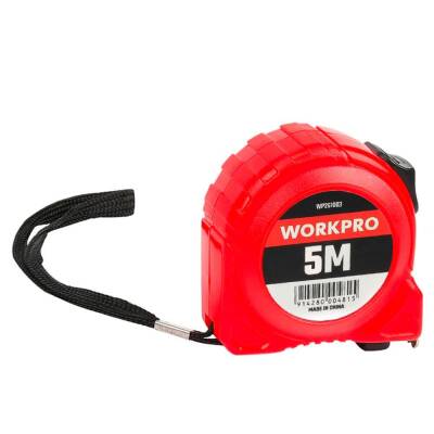 WORKPRO WP261003 5Mx19mm Beyaz Çelik Şerit Metre - 4