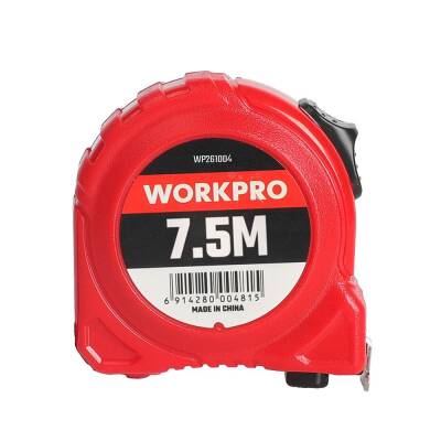 WORKPRO WP261004 7,5Mx25mm Beyaz Çelik Şerit Metre - Fırsat Ürünü (1)