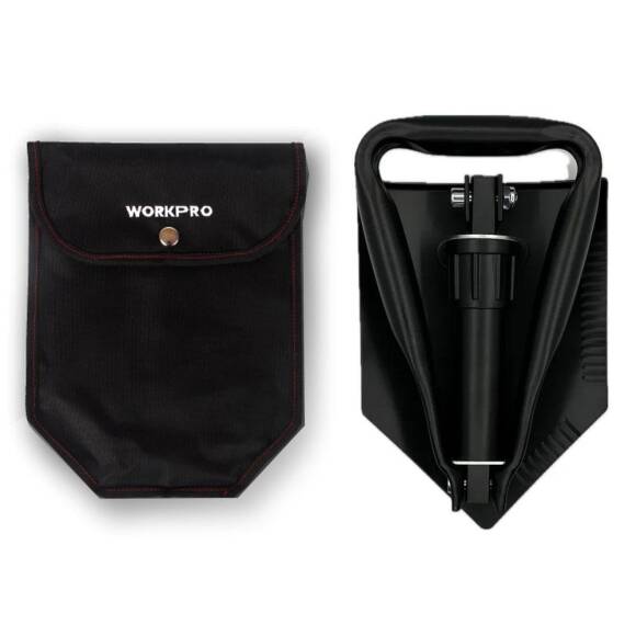 WORKPRO WP335006 570MM Katlanabilir Çok Amaçlı Profesyonel Kamp Küreği - 4