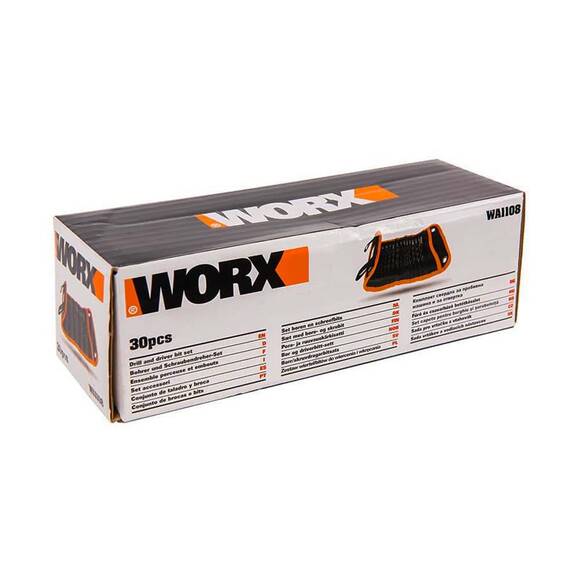 WORX WA1108 30 Parça Delme, Vidalama, Lokma Uç Seti - 3