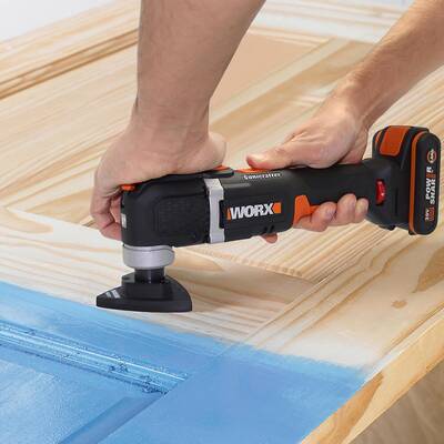 WORX WA2171 Çok Amaçlı Raspalama Makinası İçin 75x75mm Universal Cırtlı Zımpara Tabanı - 6