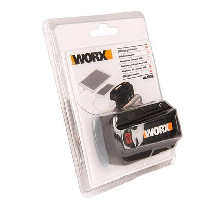 WORX WA4009 20Volt 2A Çift Çıkışlı USB Port (Akü Dahil Değildir) - 5