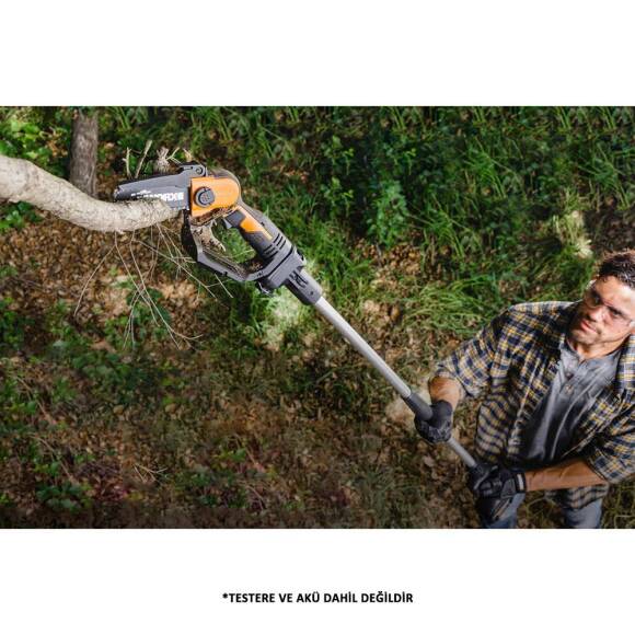 WORX WA4301 WG324E İçin 125CM Alüminyum Uzatma Aparatı - 5