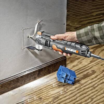 WORX WA4986 Çok Amaçlı Raspalama Makinası İçin 10x20mm Metal, Ahşap, Fiberglas, PVC Universal Hassas Kesme Bıçağı - Fırsat Ürünü (1)