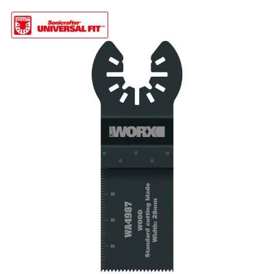 WORX WA4987 Çok Amaçlı Raspalama Makinası İçin 28x40mm Ahşap, Fiberglas, PVC Universal Kesme Bıçağı - Worx