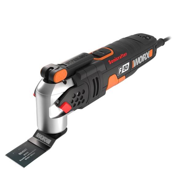 WORX WA4987 Çok Amaçlı Raspalama Makinası İçin 28x40mm Ahşap, Fiberglas, PVC Universal Kesme Bıçağı - 2