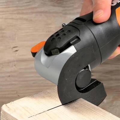 WORX WA5010 Çok Amaçlı Raspalama Makinası İçin 80mm 180˚ Metal, Ahşap, Fiberglas, PVC Universal Kesme Bıçağ - 3