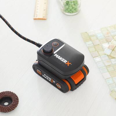 WORX WA7160 MAKERX 20Volt HUB Devir Ayarlı Adaptör (Akü Dahil Değildir) - 3