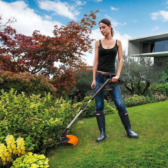 WORX WG157E.9 20Volt 25cm Profesyonel Misinalı Çim ve Kenar Kesme (Akü Dahil Değildir) - 5