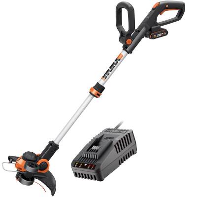 WORX WG163E.2 20Volt 2.0Ah. Li-ion 30cm Profesyonel Teleskobik Misinalı Çim ve Kenar Kesme - Worx