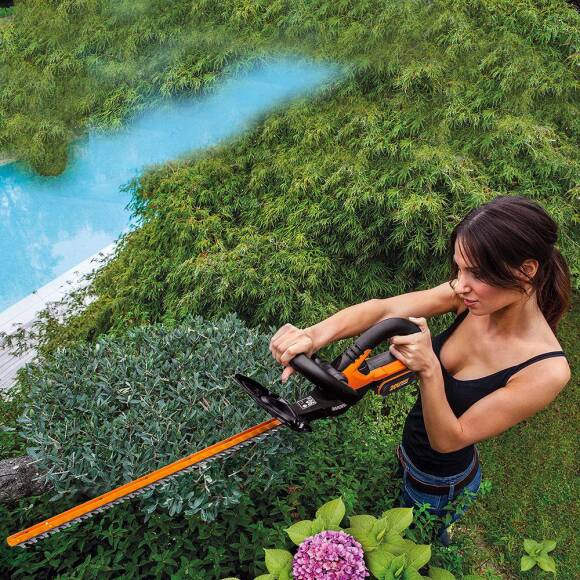 WORX WG260E.5 20Volt 2.0Ah. Li-ion 61CM Profesyonel Çit Budama - 9