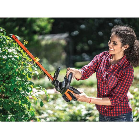 WORX WG260E.9 20Volt 61CM Profesyonel Çit Budama (Akü Dahil Değildir) - 8