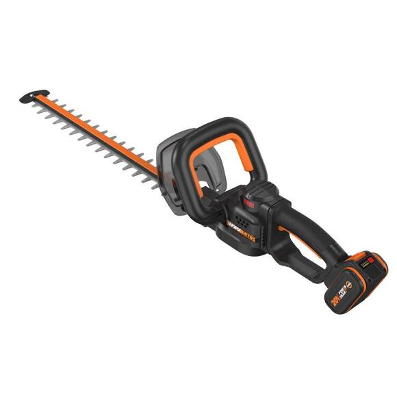 WORX WG263E 20Volt 4.0Ah. Li-ion Tek Akülü 57CM Profesyonel Çit Budama - 1