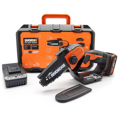 WORX WG324E 20Volt 2.0Ah Li-ion 12CM Profesyonel Şarjlı Zincirli Testere - Worx