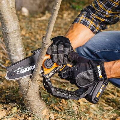 WORX WG324E 20Volt 2.0Ah Li-ion 12CM Profesyonel Şarjlı Zincirli Testere - 6