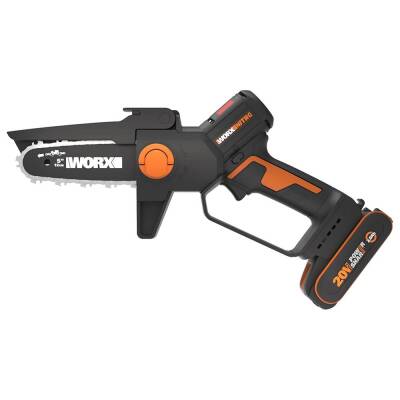 WORX WG325E 20Volt 2.0Ah Li-ion 12CM Profesyonel Şarjlı Kömürsüz Zincirli Testere - Worx (1)