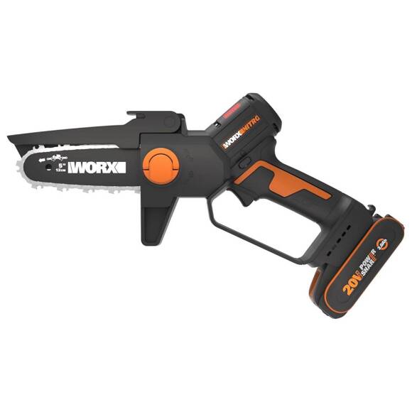 WORX WG325E 20Volt 2.0Ah Li-ion 12CM Profesyonel Şarjlı Kömürsüz Zincirli Testere - 2