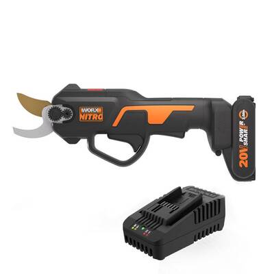 WORX WG330E 20Volt 2.0A Li-ion Tek Akülü Profesyonel Kömürsüz Dal Budama Makası - Fırsat Ürünü