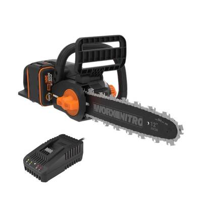 WORX WG350E 20Volt 4.0Ah Li-ion 30CM Profesyonel Şarjlı Kömürsüz Zincirli Testere - Worx