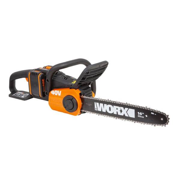 WORX WG384E 40Volt 2.0Ah Li-ion 35CM Profesyonel Şarjlı Kömürsüz Zincirli Testere - 1