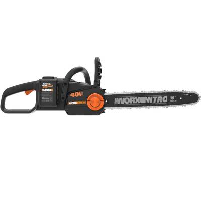 WORX WG385E 40Volt 4.0Ah Li-ion 40CM Profesyonel Şarjlı Kömürsüz Zincirli Testere - Worx (1)