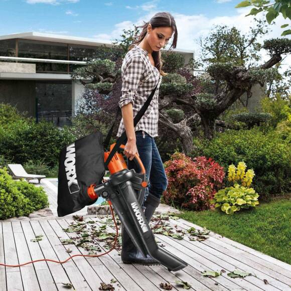 WORX WG505E 3000Watt Profesyonel Elektrikli Yaprak Toplama ve Üfleme - 6