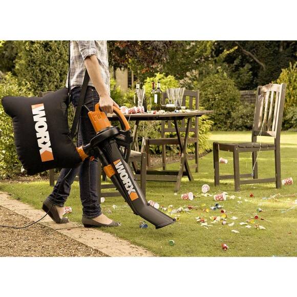 WORX WG505E 3000Watt Profesyonel Elektrikli Yaprak Toplama ve Üfleme - 10